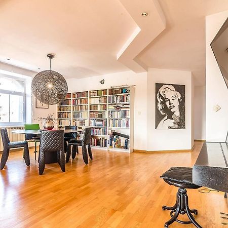 Modern City-Centre Penthouse With Spectacular Views / 135Sqm Záhřeb Exteriér fotografie