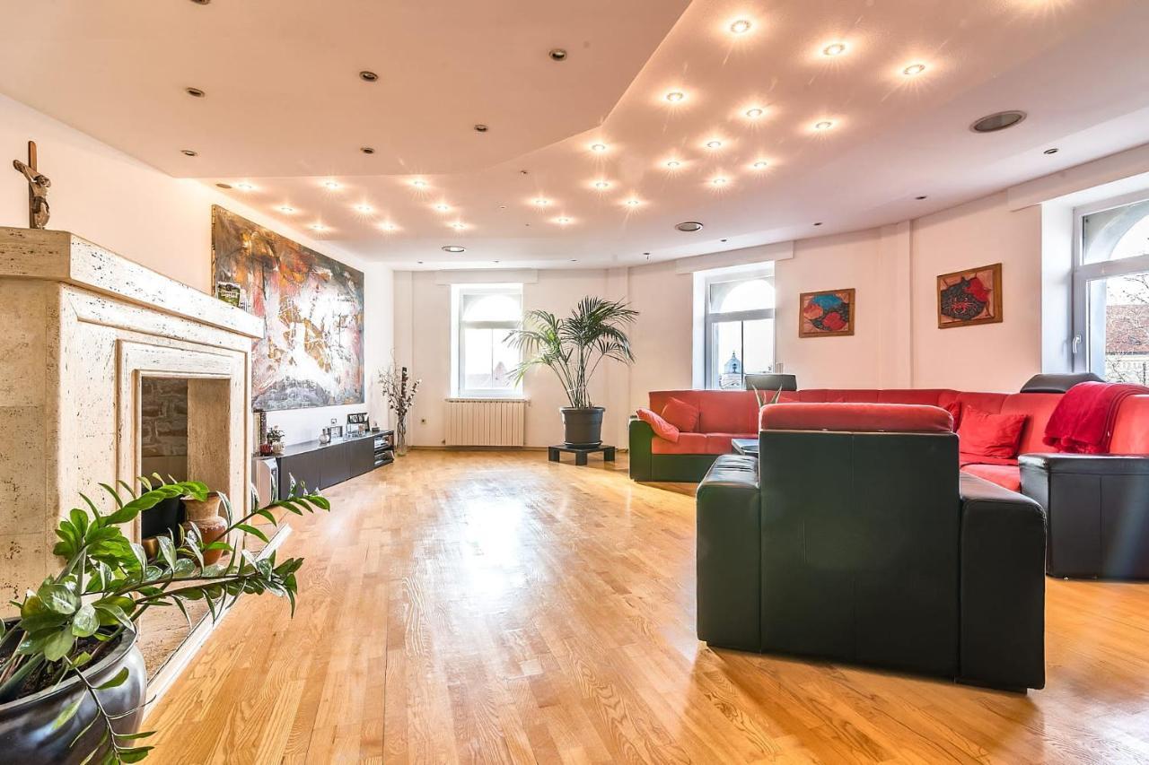 Modern City-Centre Penthouse With Spectacular Views / 135Sqm Záhřeb Exteriér fotografie