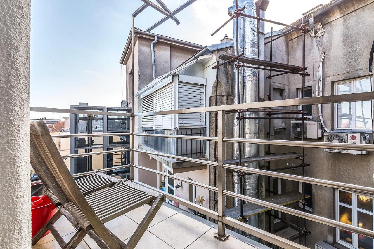 Modern City-Centre Penthouse With Spectacular Views / 135Sqm Záhřeb Exteriér fotografie